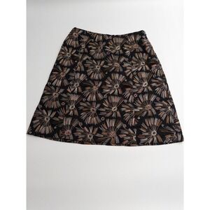 Talbots Petites Womens Size 8 Cotton‎ Skirt Knee Length Geometric